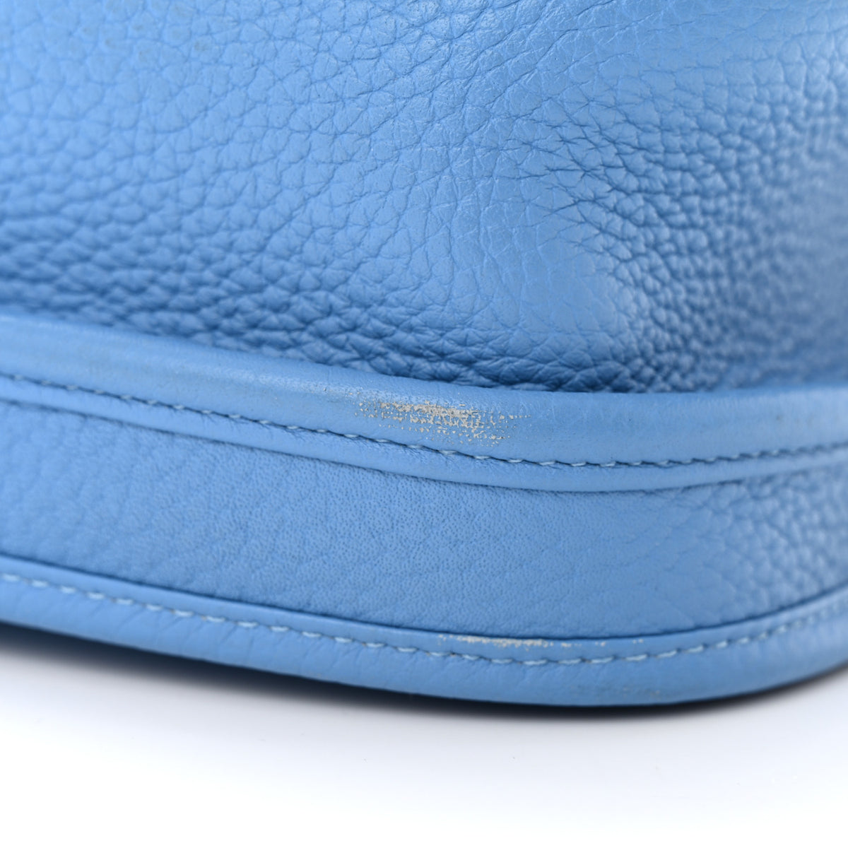 Hermes Taurillon Clemence Evelyne III PM Bleu Paradis 13 of 16