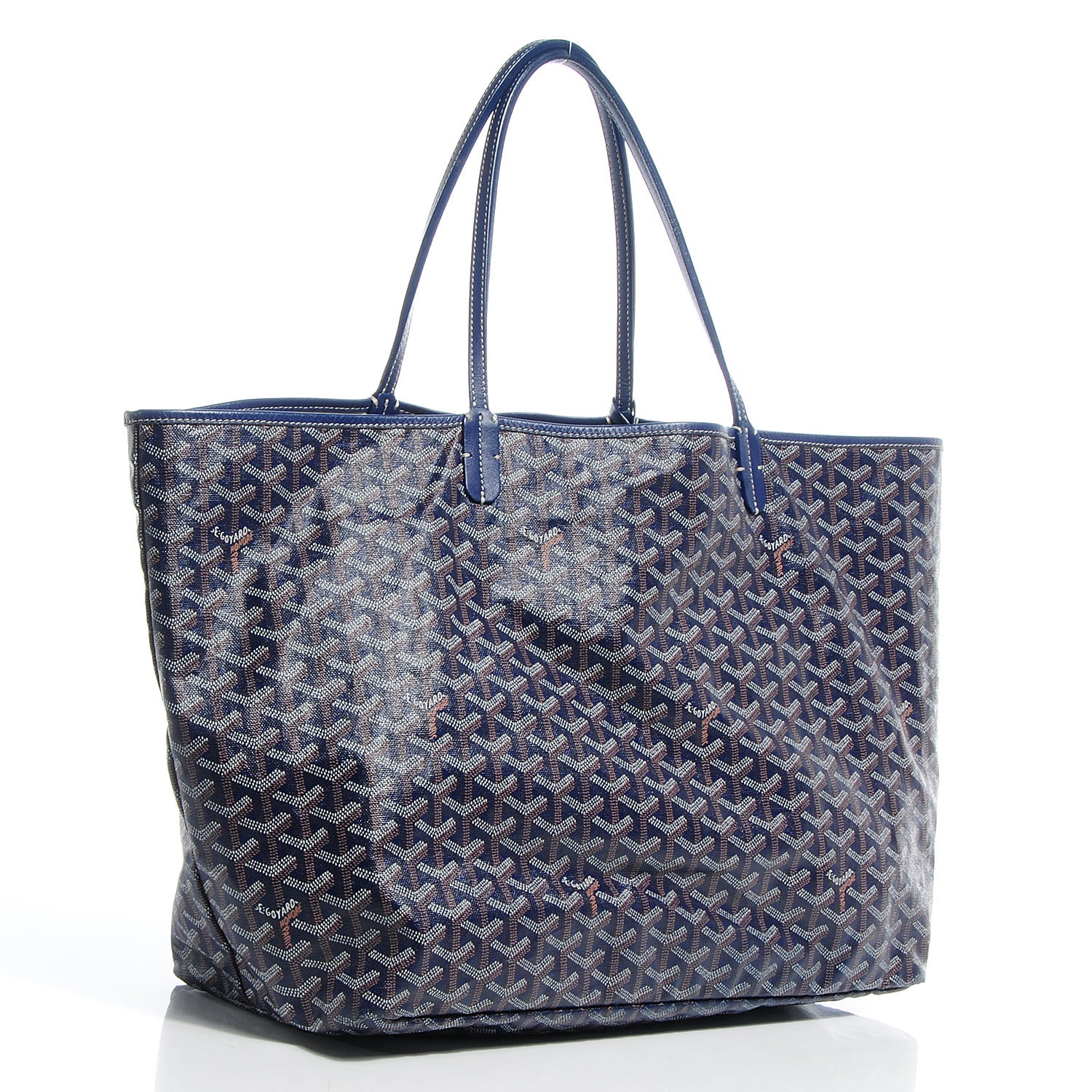 Goyard Goyardine Saint Louis GM Blue 3 of 7