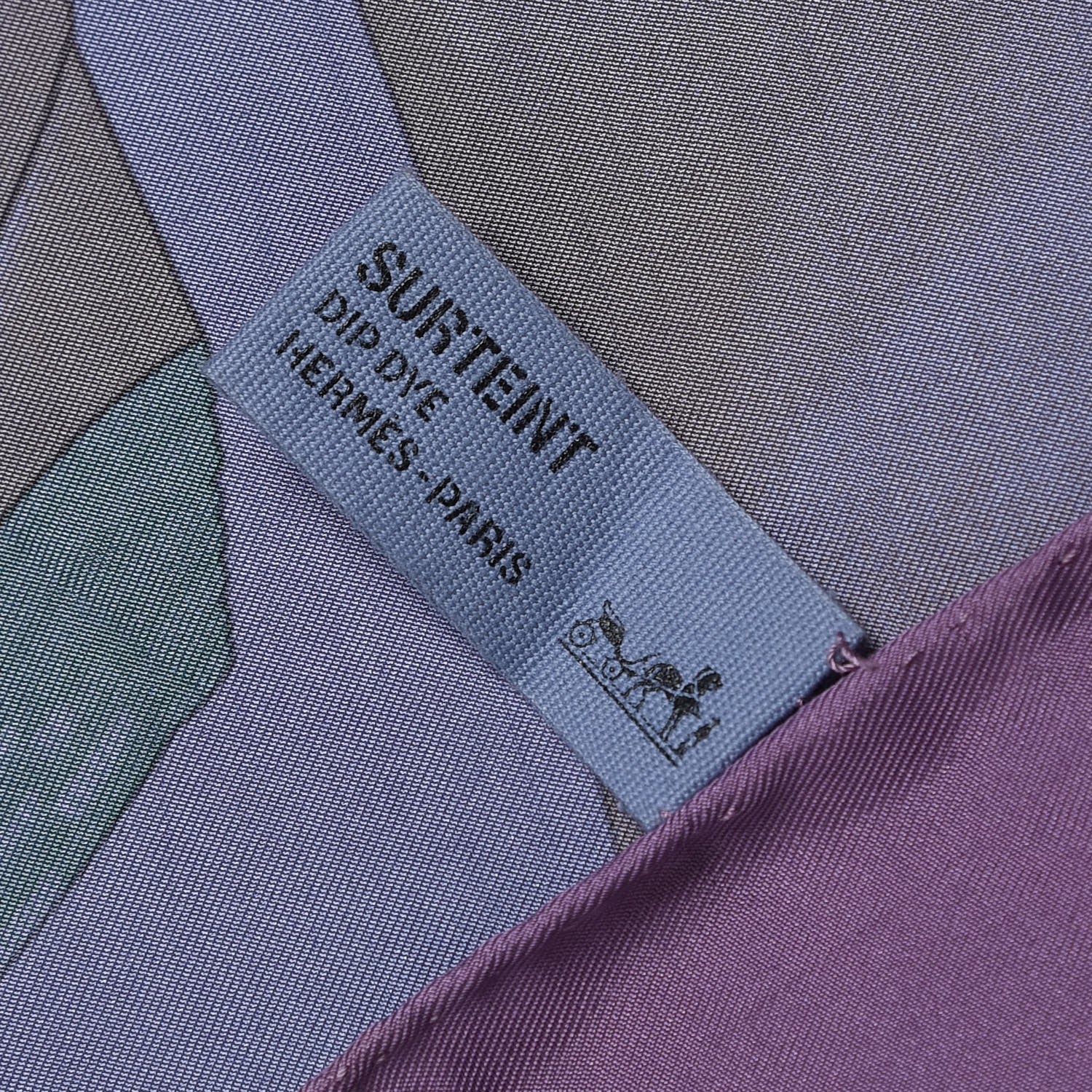 Hermes Silk Dip Dyed Brandebourgs Scarf 90 3 of 5