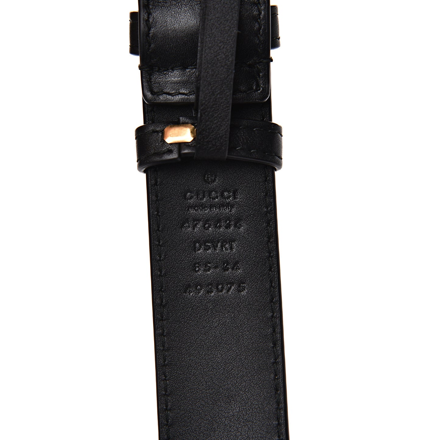 Calfskin Matelasse GG Marmont Belt Bag 85 34 Black