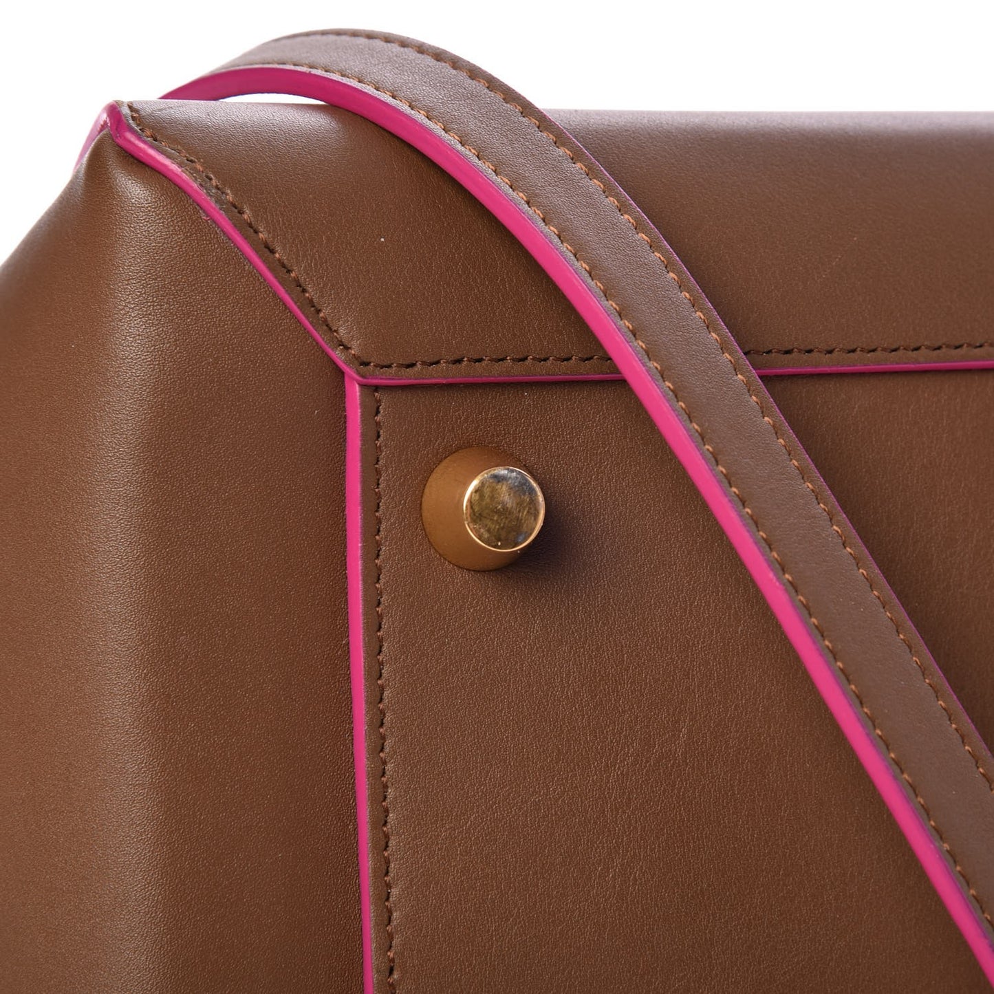 Smooth Calfskin Small Belt Bag Camel Pink