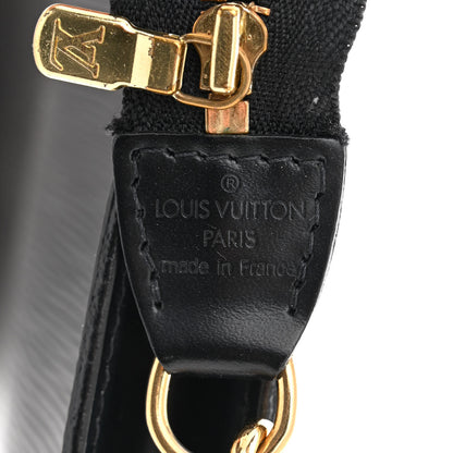 Louis Vuitton Epi Pochette Accessories 24 Black 6 of 11