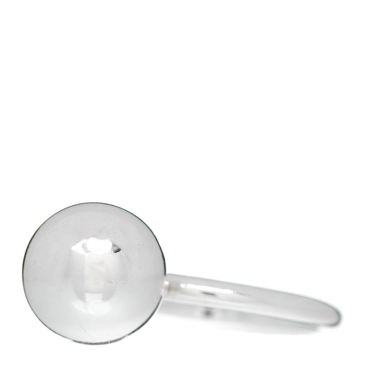 Sterling Silver 12mm HardWear Ball Ring 58 8.5