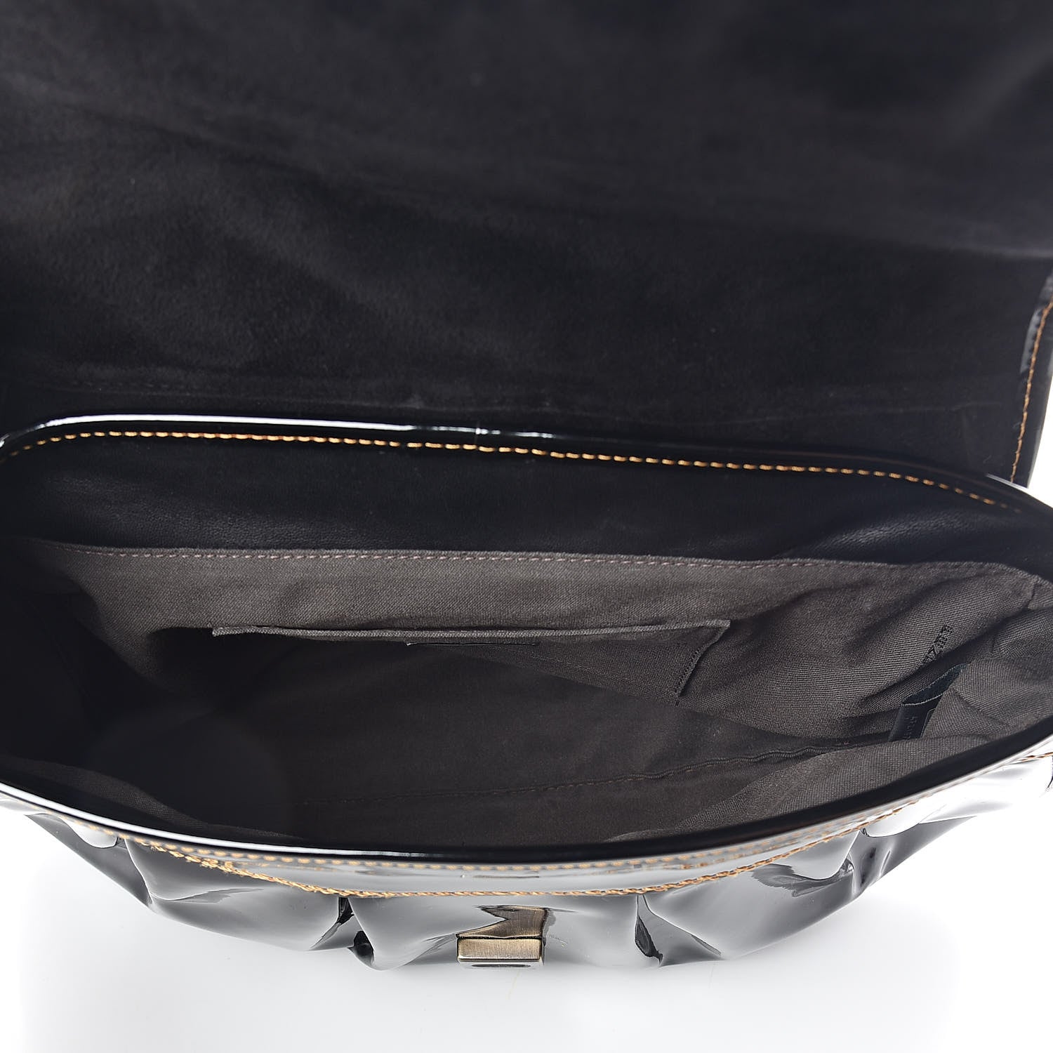 Fendi Patent B Bag Black 5 of 9