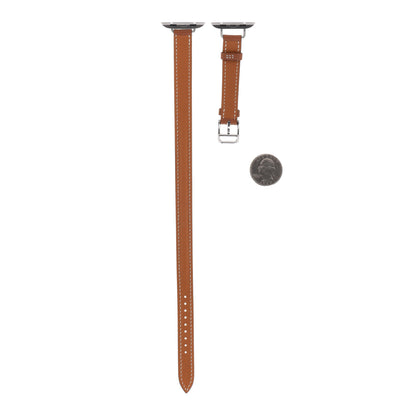 Hermes Swift Apple Watch Double Tour Strap Gold 2 of 8