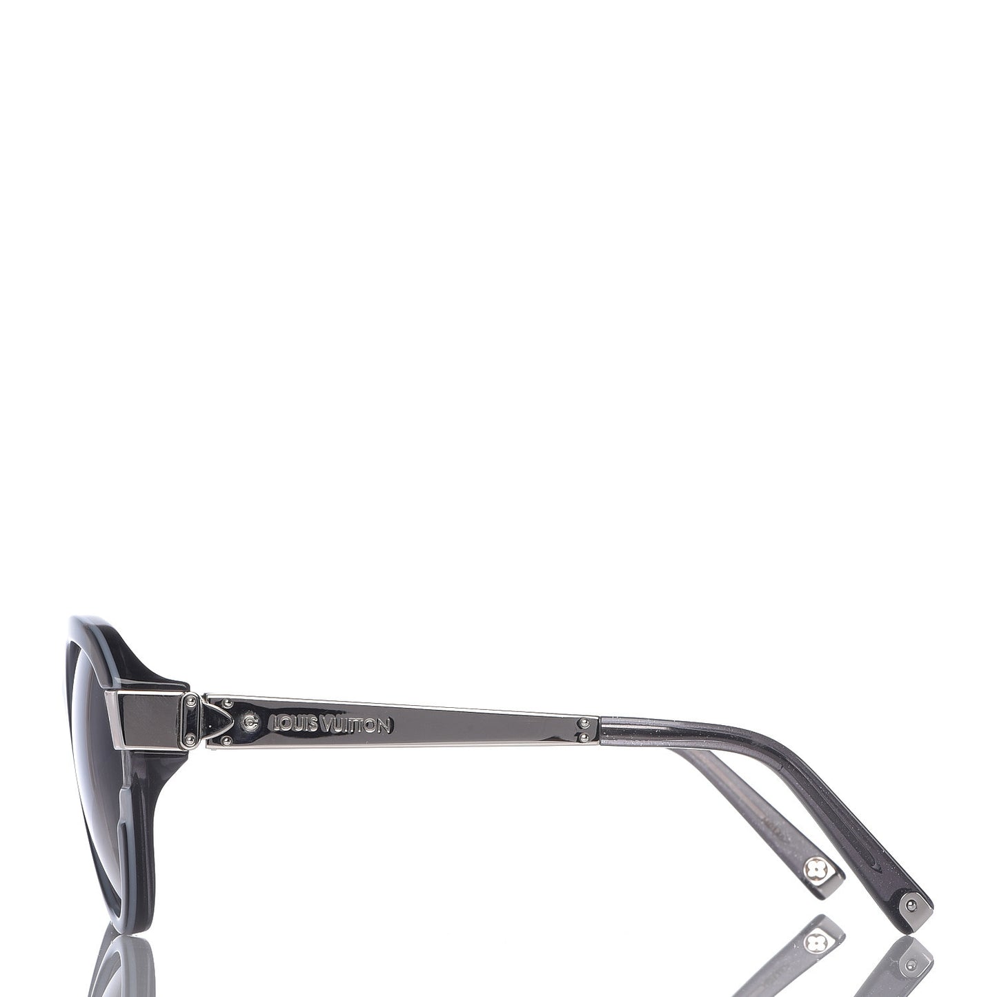 Acetate Petit Soupcon Cat Eye Sunglasses Z0489W Black