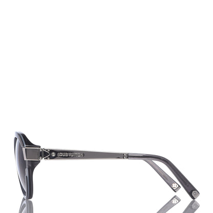 Louis Vuitton Acetate Petit Soupcon Cat Eye Sunglasses Z0489W Black 3 of 7
