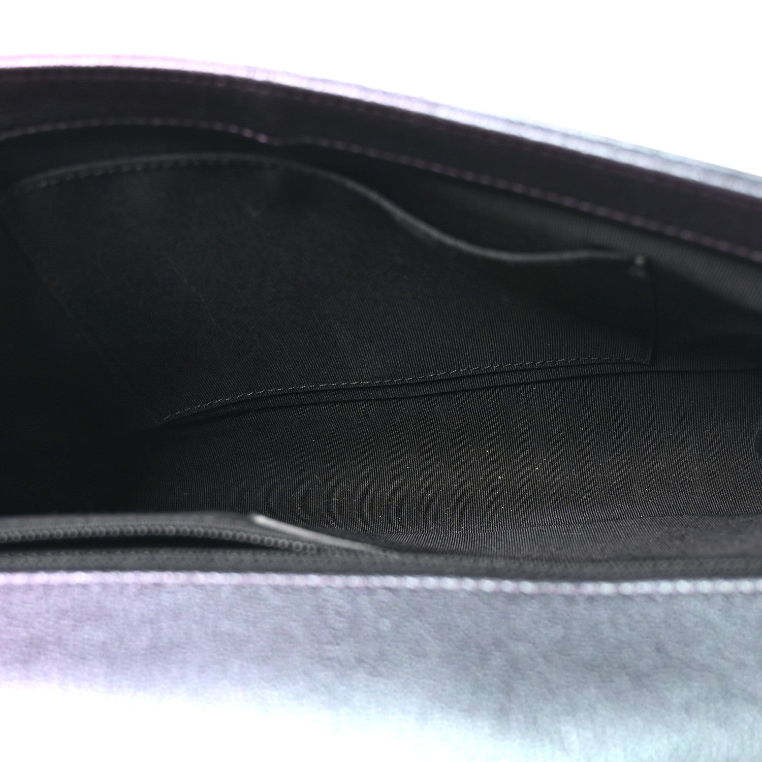 Chanel Iridescent Goatskin Quilted New Medium Boy Flap Purple 5 of 10