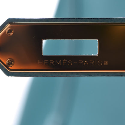 Hermes Epsom Birkin 30 Bleu Atoll 12 of 35