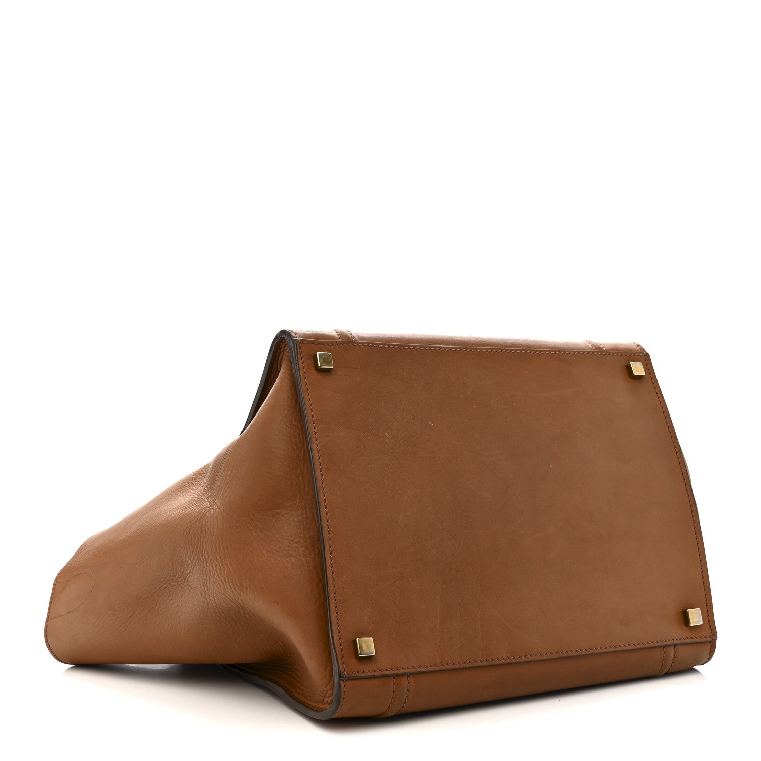 Celine Natural Calfskin Medium Phantom Luggage Tan 4 of 18