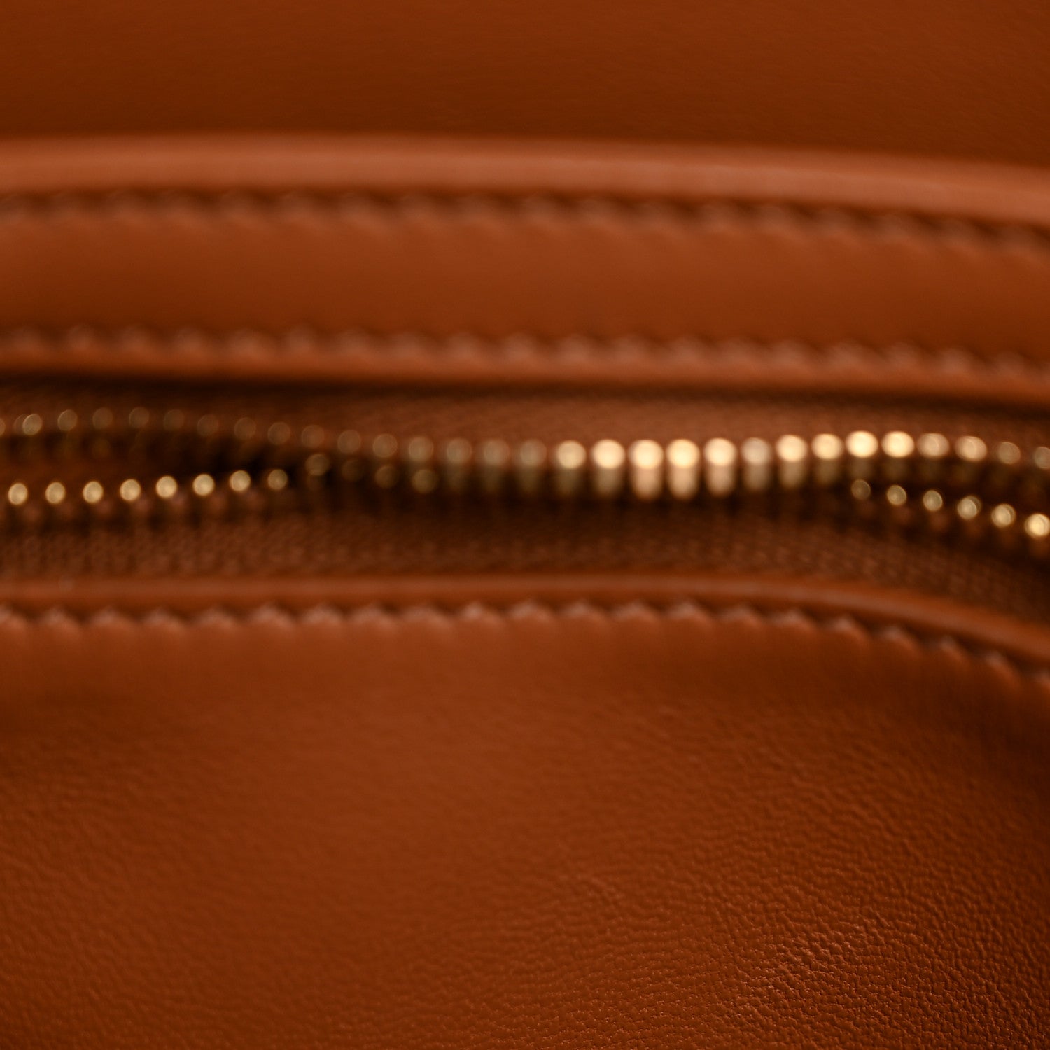 Celine Calfskin Triomphe Canvas Teen Triomphe Bag Tan 13 of 13