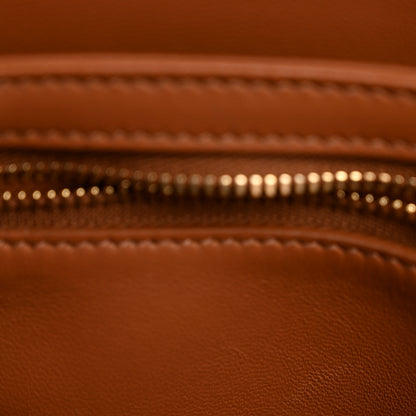 Celine Calfskin Triomphe Canvas Teen Triomphe Bag Tan 13 of 13