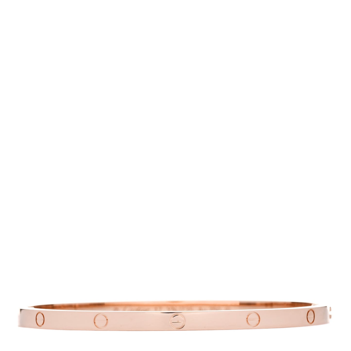18K Pink Gold Small LOVE Bracelet 17