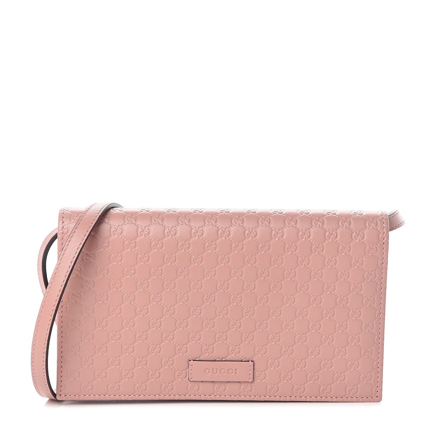Microguccissima Crossbody Wallet Soft Pink