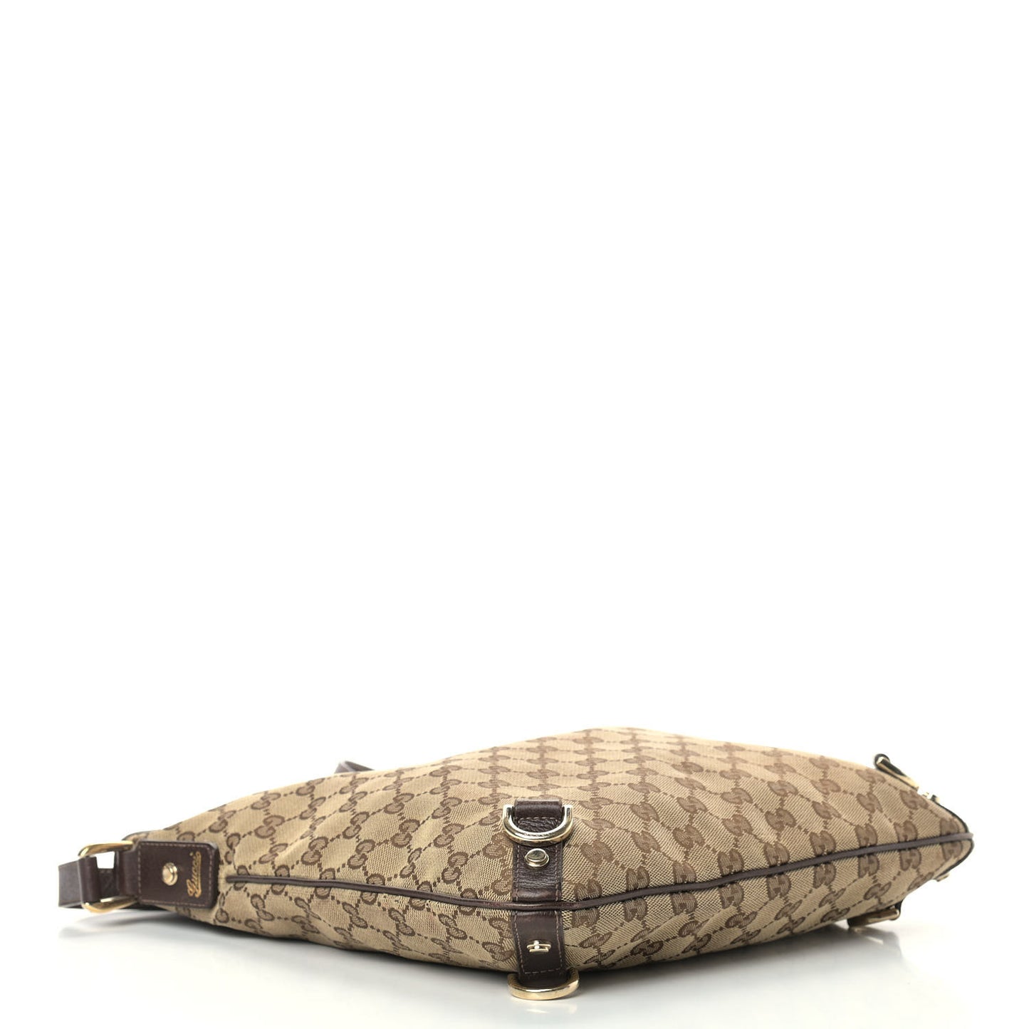 Monogram Abbey Messenger Bag Dark Brown