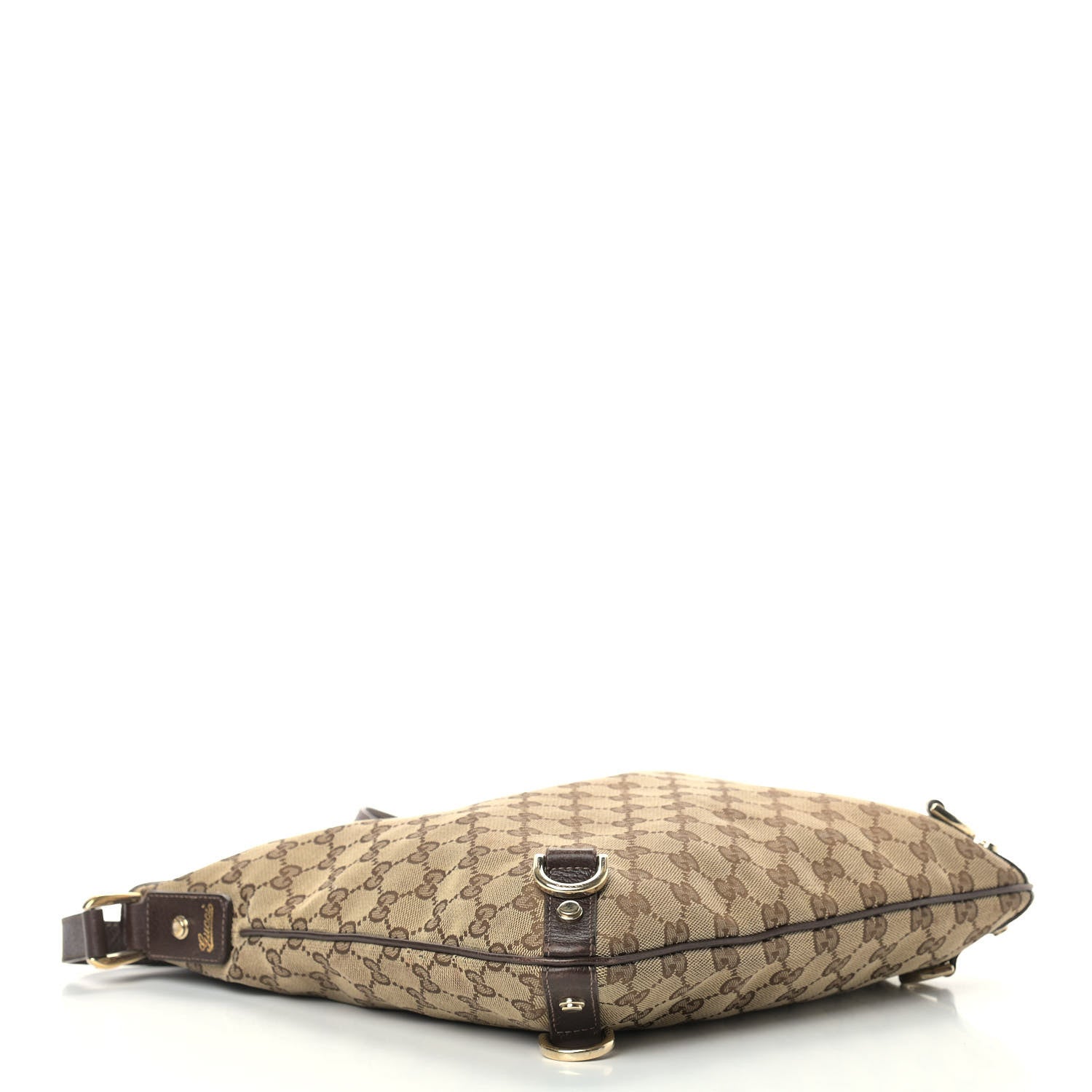 Gucci Monogram Abbey Messenger Bag Dark Brown 3 of 12