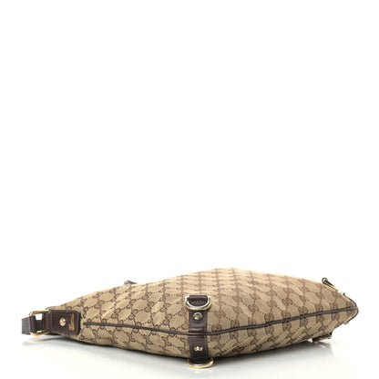 Gucci Monogram Abbey Messenger Bag Dark Brown 3 of 12