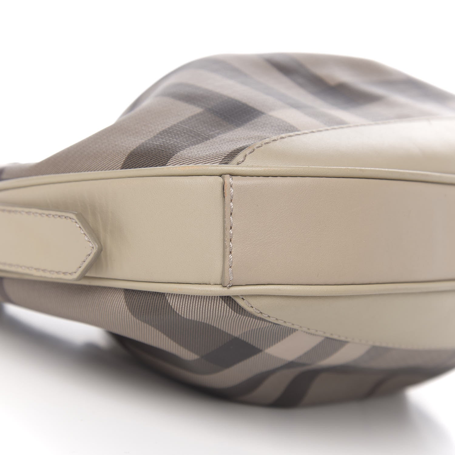 Burberry Smoked Check Brooklyn Hobo Trench 8 of 10