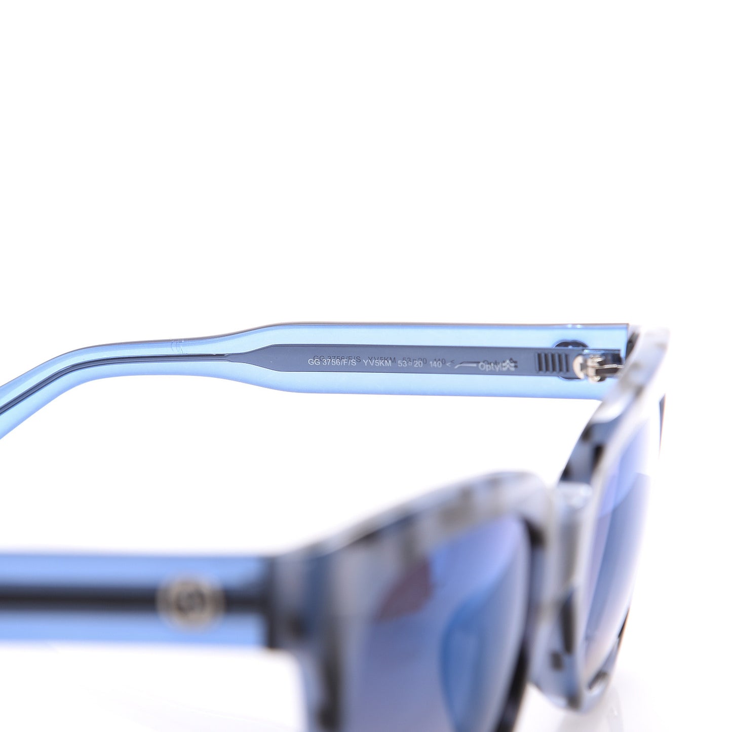 Acetate Sunglasses GG 3756/F/S Blue