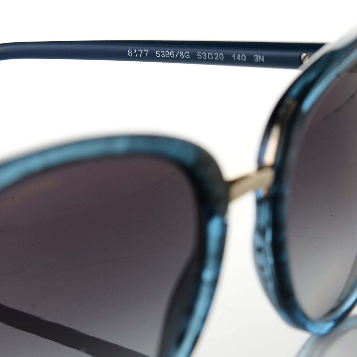 BVLGARI Cat Eye Sunglasses 5396-8G Blue