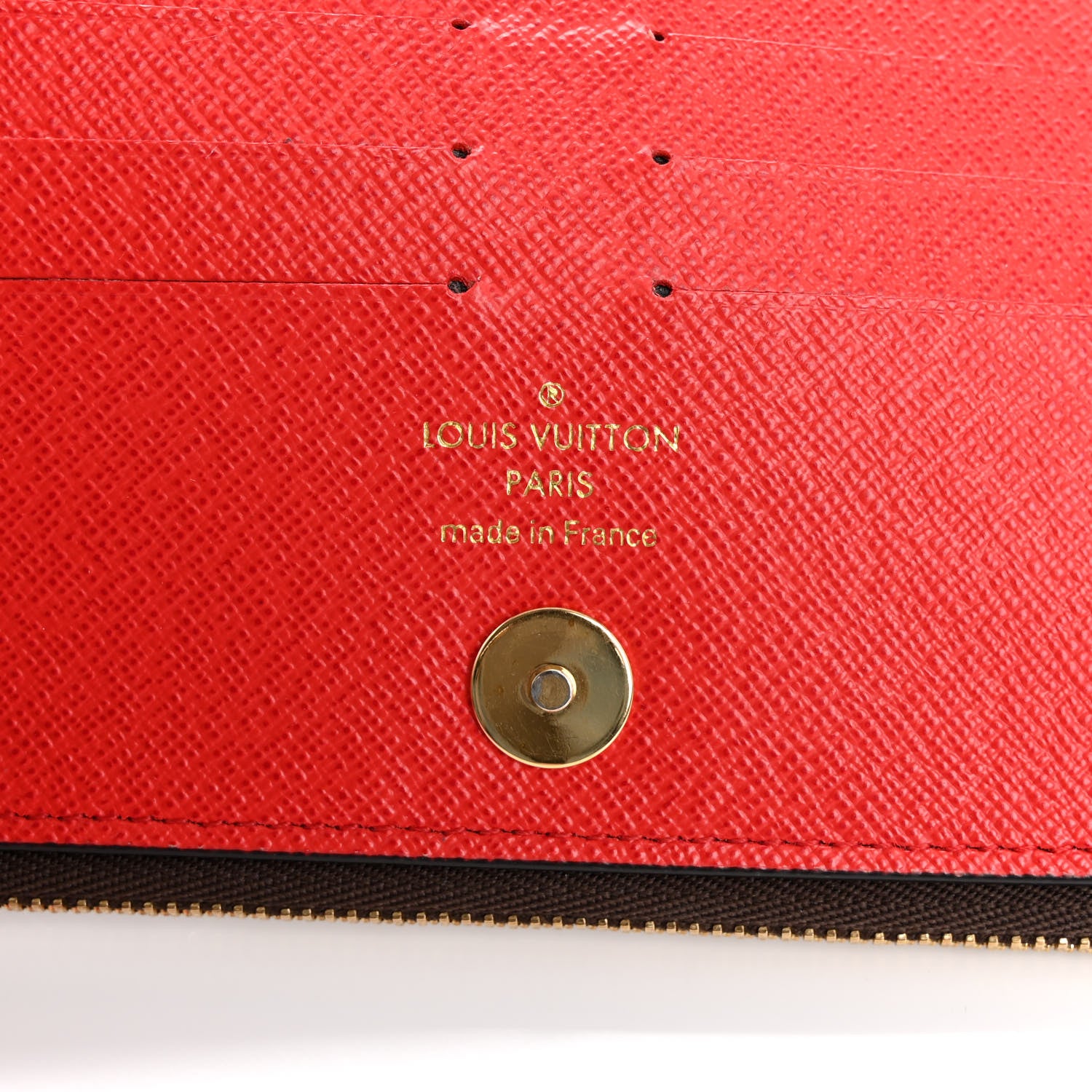 Louis Vuitton Monogram Adele Wallet Coquelicot 6 of 12