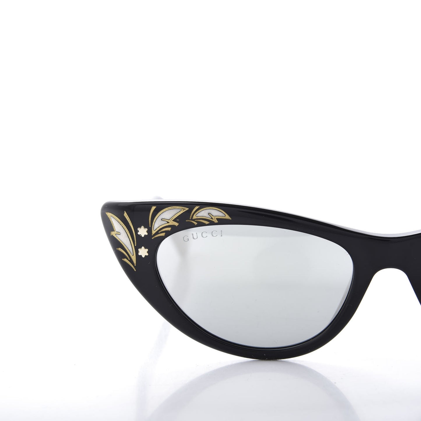 Acetate Cat Eye GG0089S Sunglasses Black