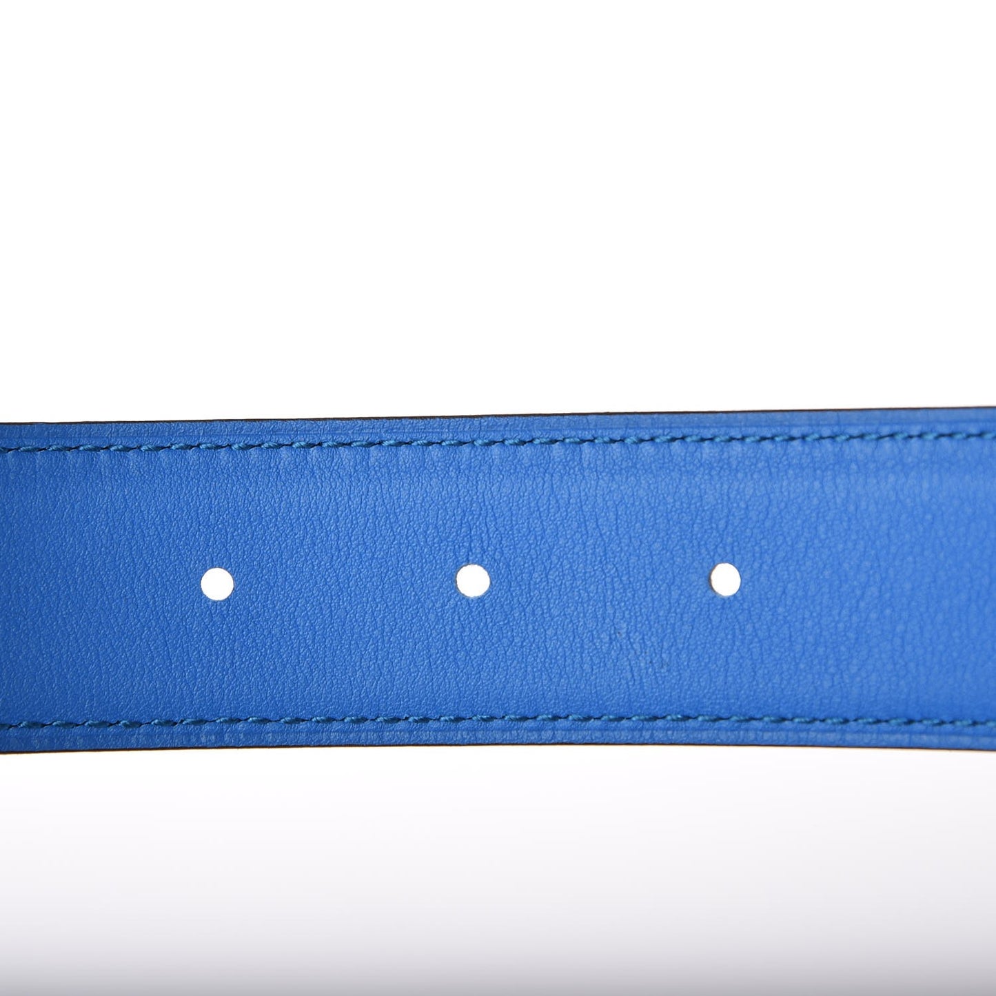 Polo Bullskin Swift 32mm H Belt 90 Bleu Hydra Macassar