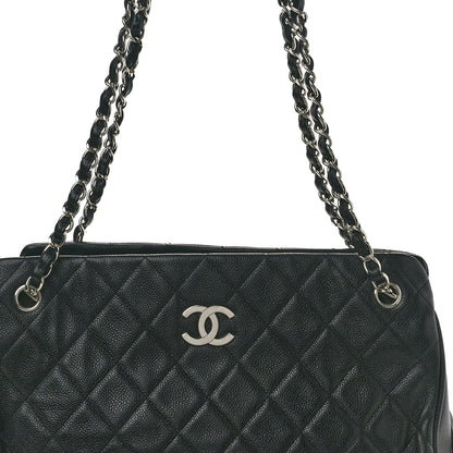Chanel Caviar Quilted Shopping Tote Black 9 of 12
