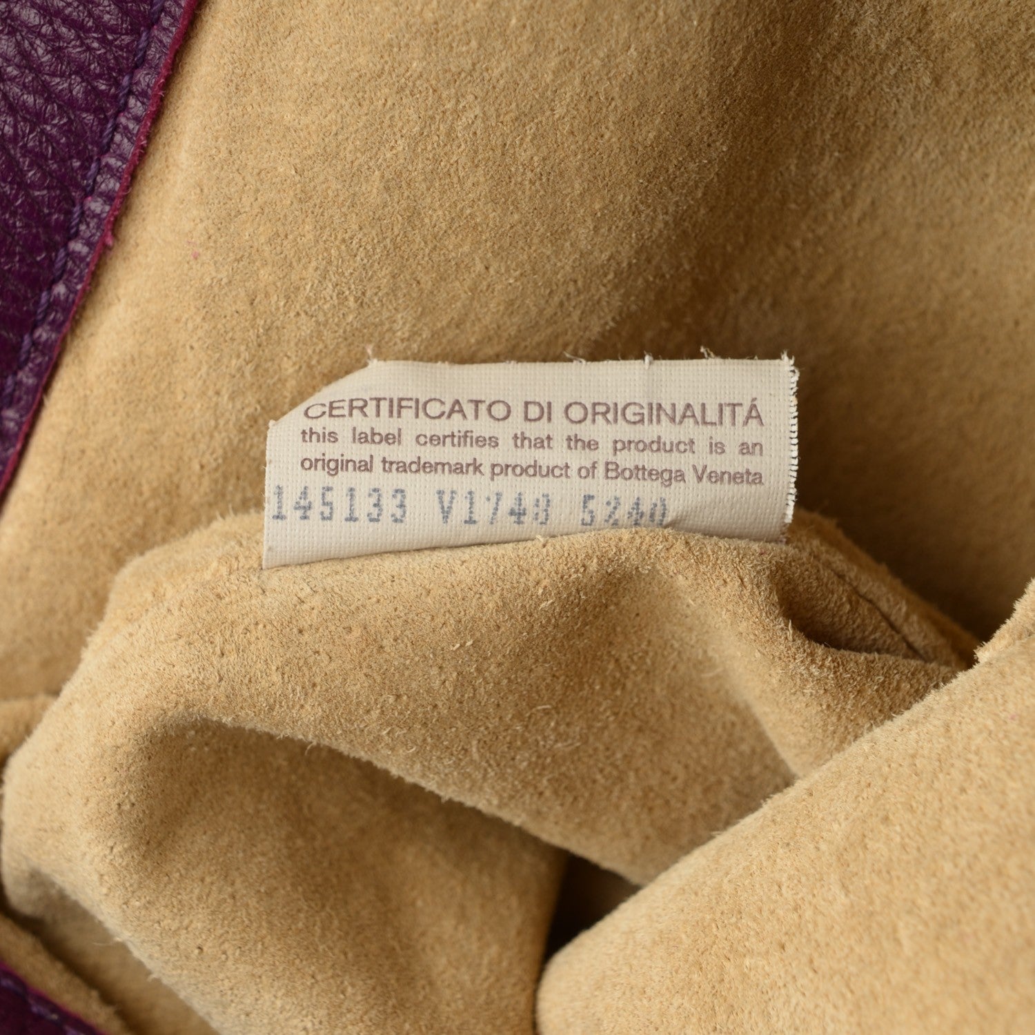 Bottega Veneta Cervo Deerskin Julie Tote Purple 8 of 8