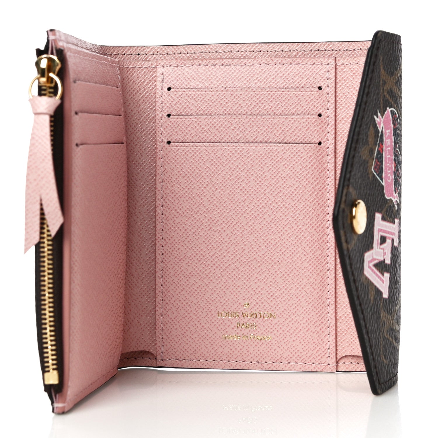 Louis Vuitton Monogram World Tour Victorine Wallet 5 of 10