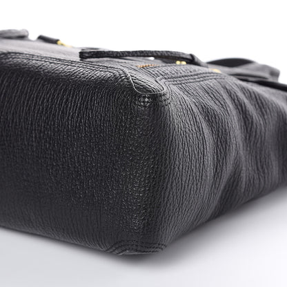 3.1 Phillip Lim 3.1 Textured Calfskin Medium Pashli Satchel Black 11 of 13