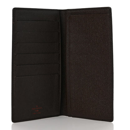 Louis Vuitton Damier Ebene Checkbook Cover Wallet 5 of 10