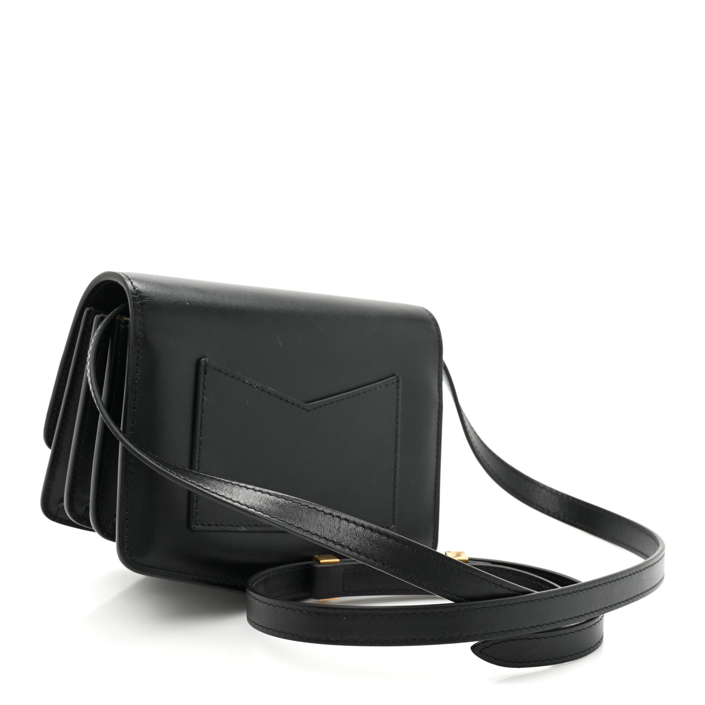Calfskin Small Le Papa Crossbody Black