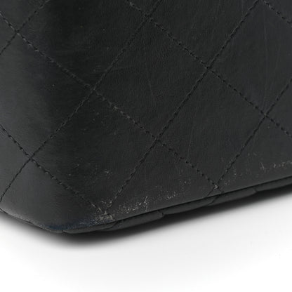 Chanel Lambskin Quilted Jumbo Double Flap Black 10 of 10