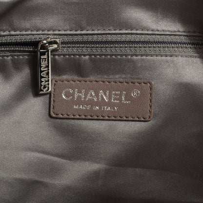 Chanel Lambskin Large Chain Mail Hobo Black 6 of 7