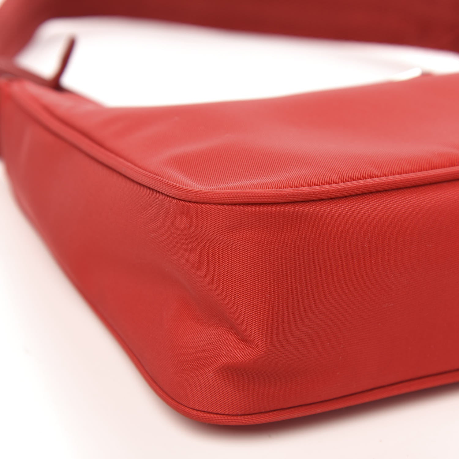 Prada Tessuto Nylon Mini Re-Edition 2000 Bag Rosso 8 of 9
