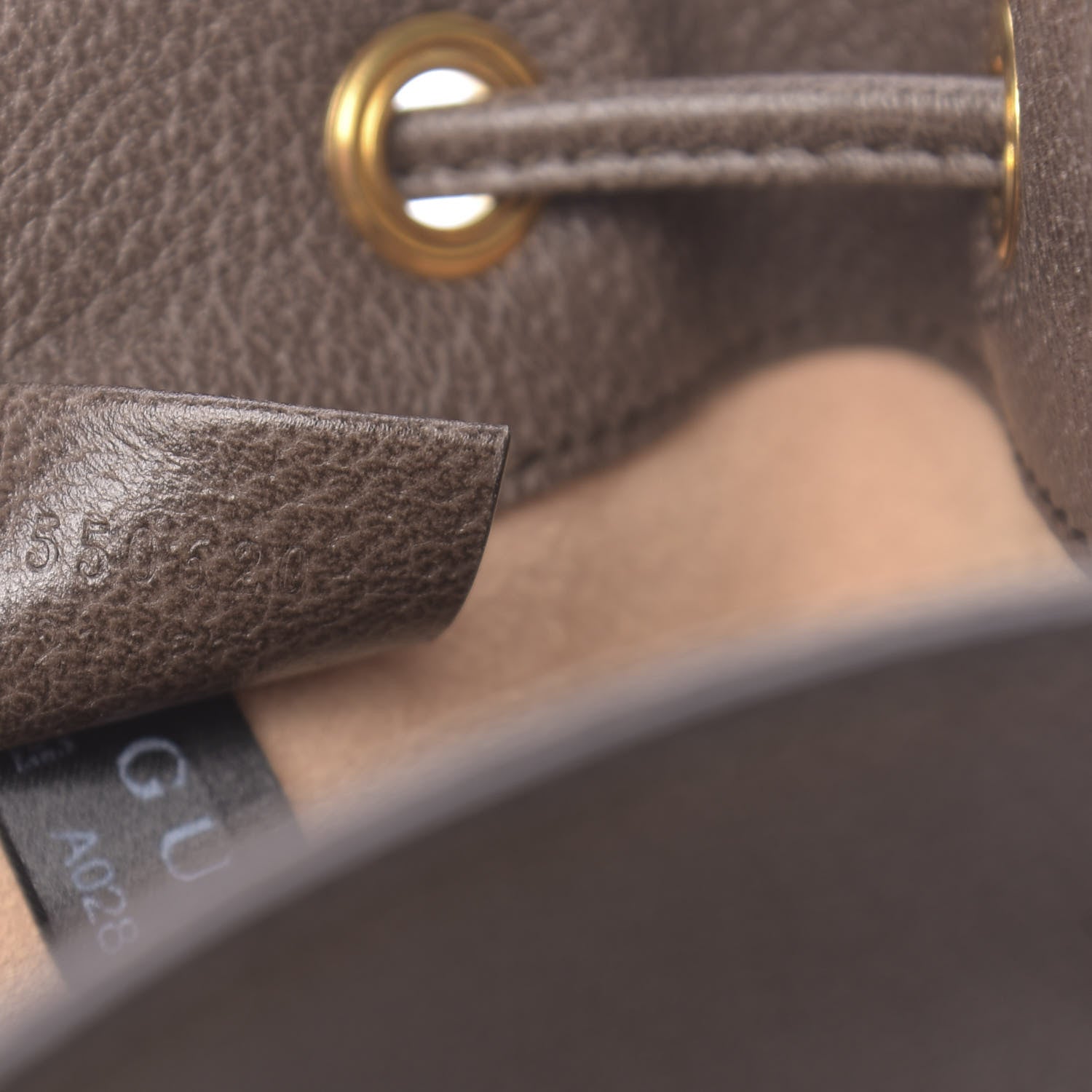 Gucci GG Supreme Monogram Web Mini Ophidia Bucket Bag Brown 6 of 9