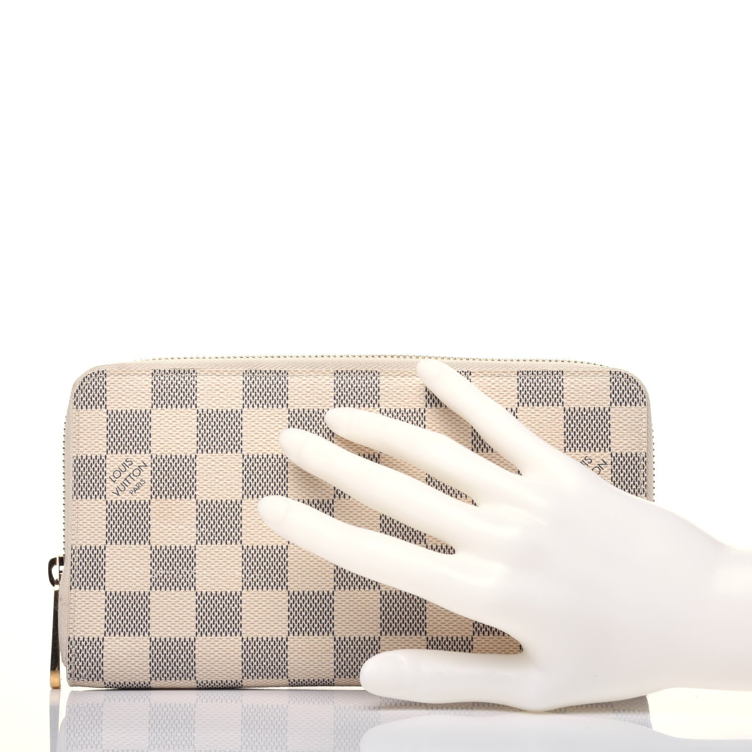 Louis Vuitton Damier Azur Zippy Organizer Wallet 2 of 18