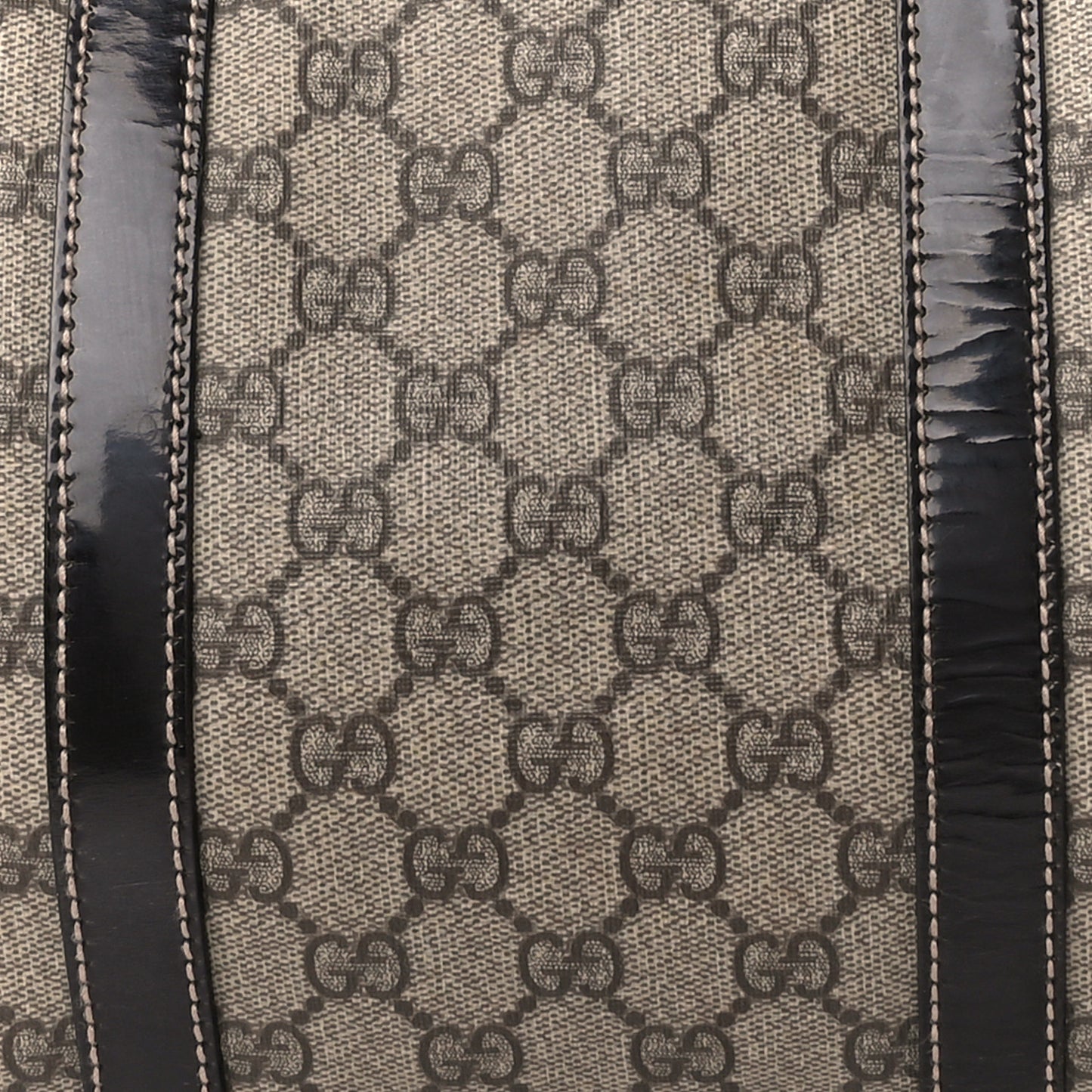 GG Plus Monogram Medium Joy Boston Dark Brown
