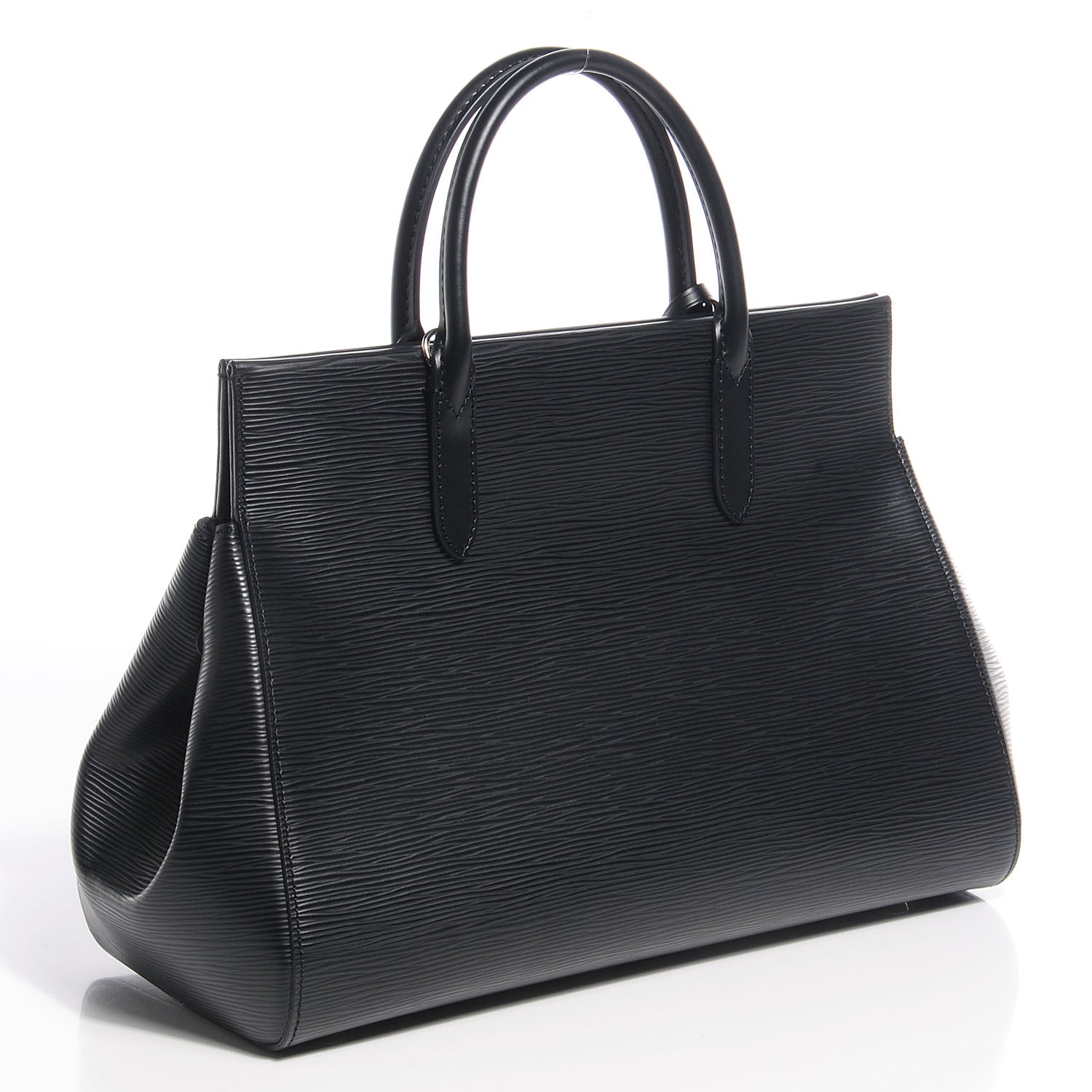 Louis Vuitton Epi Marly MM Black 3 of 7