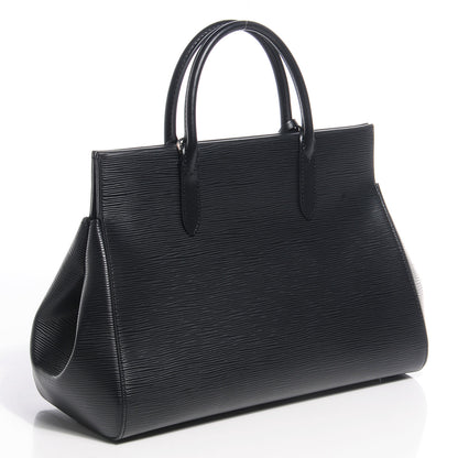Louis Vuitton Epi Marly MM Black 3 of 7