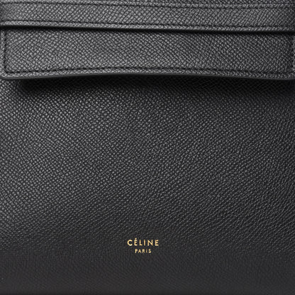 Celine Grained Calfskin Micro Belt Bag Black 8 of 9