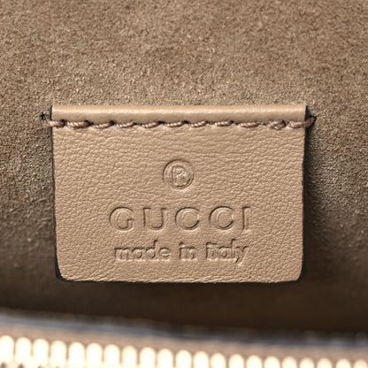 Gucci GG Supreme Monogram Blooms Print Embroidered Small Dionysus Shoulder Bag Blue Taupe 5 of 13