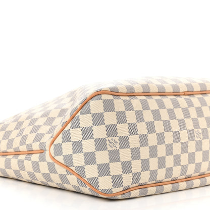 Louis Vuitton Damier Azur Delightful MM Pink 10 of 12