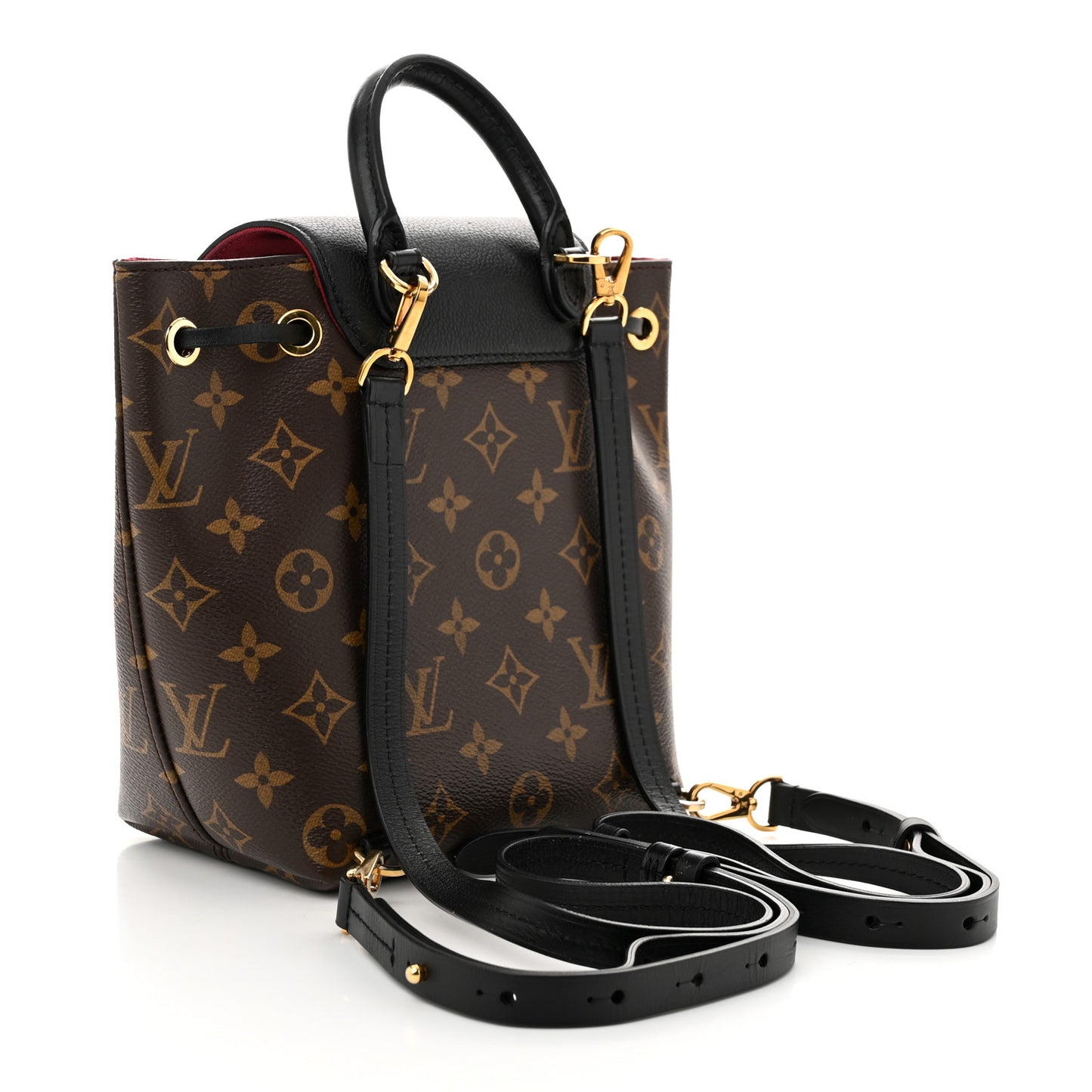 Monogram BB Montsouris NM Backpack Black