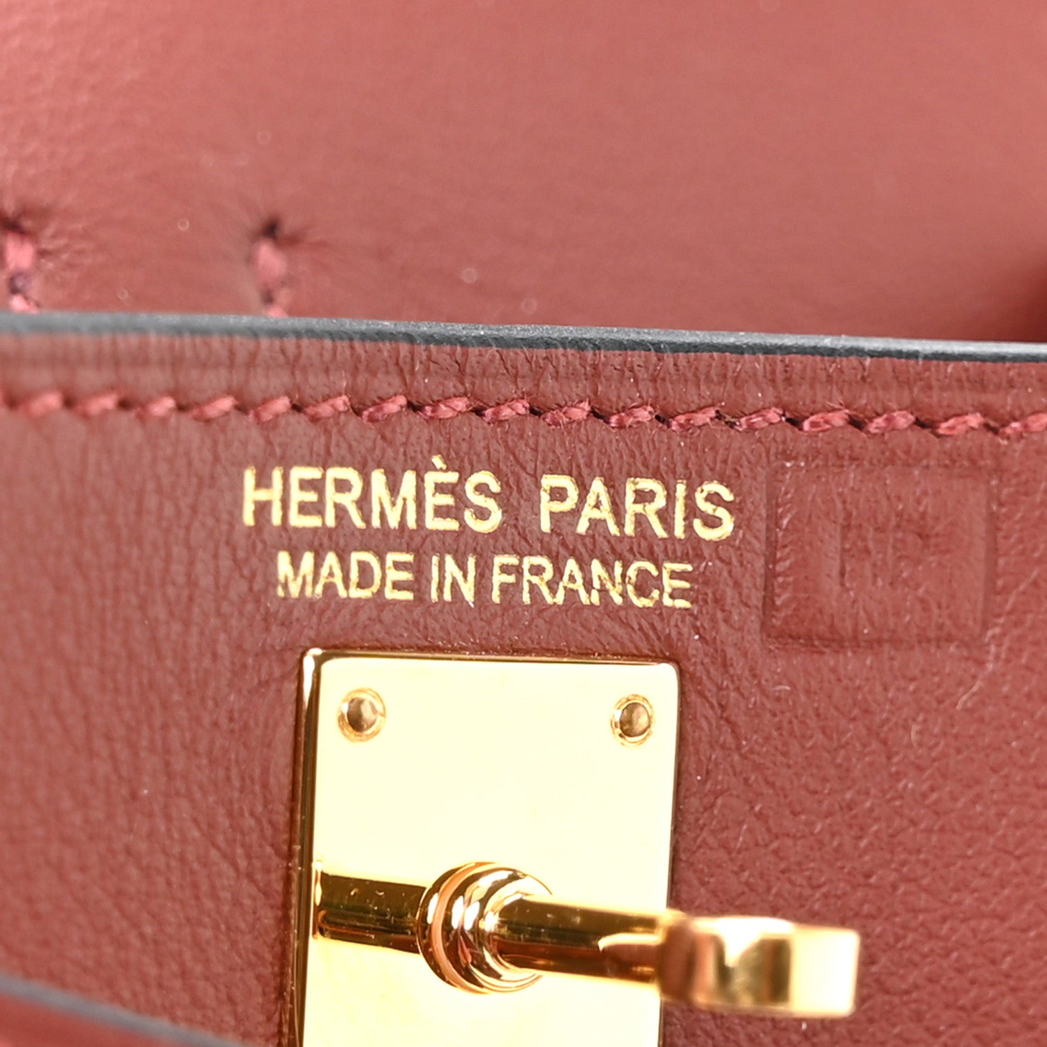 Hermes Swift Kelly Festival Bag Charm Rouge H 4 of 5