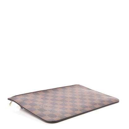 Louis Vuitton Damier Ebene Neverfull MM GM Pochette 4 of 8