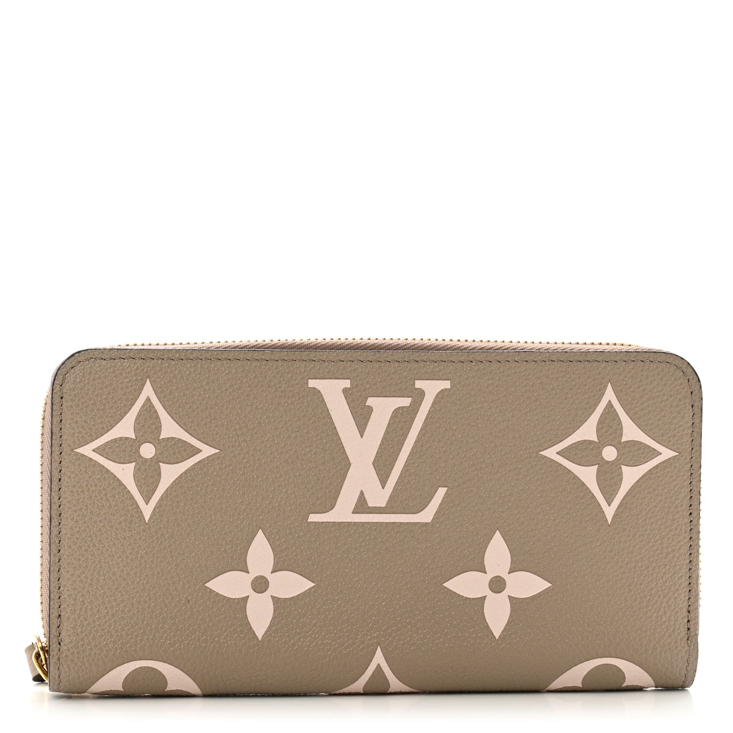 Louis Vuitton Empreinte Monogram Giant Zippy Wallet Tourterelle Creme 1 of 9