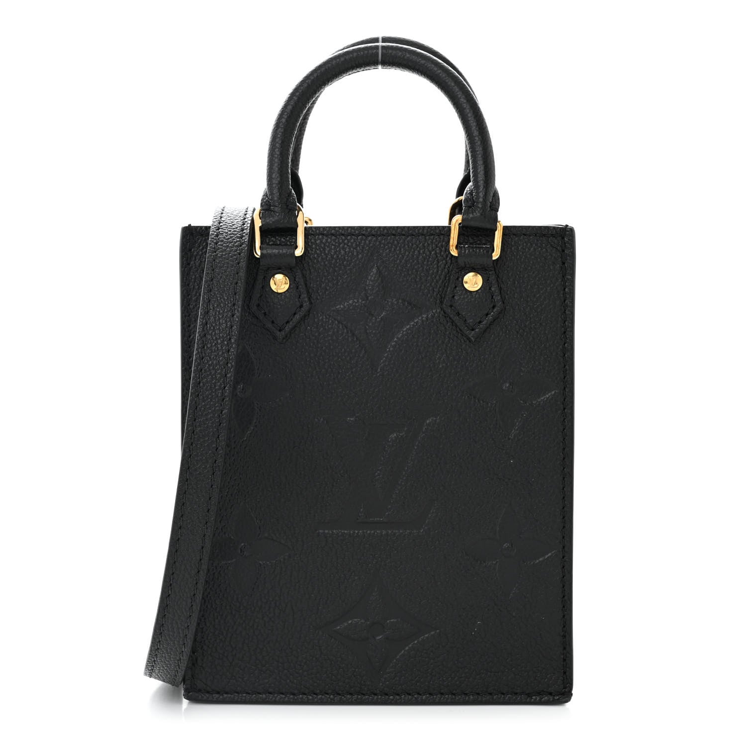 Louis Vuitton Empreinte Monogram Giant Petit Sac Plat Black 1 of 9
