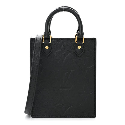 Louis Vuitton Empreinte Monogram Giant Petit Sac Plat Black 1 of 9